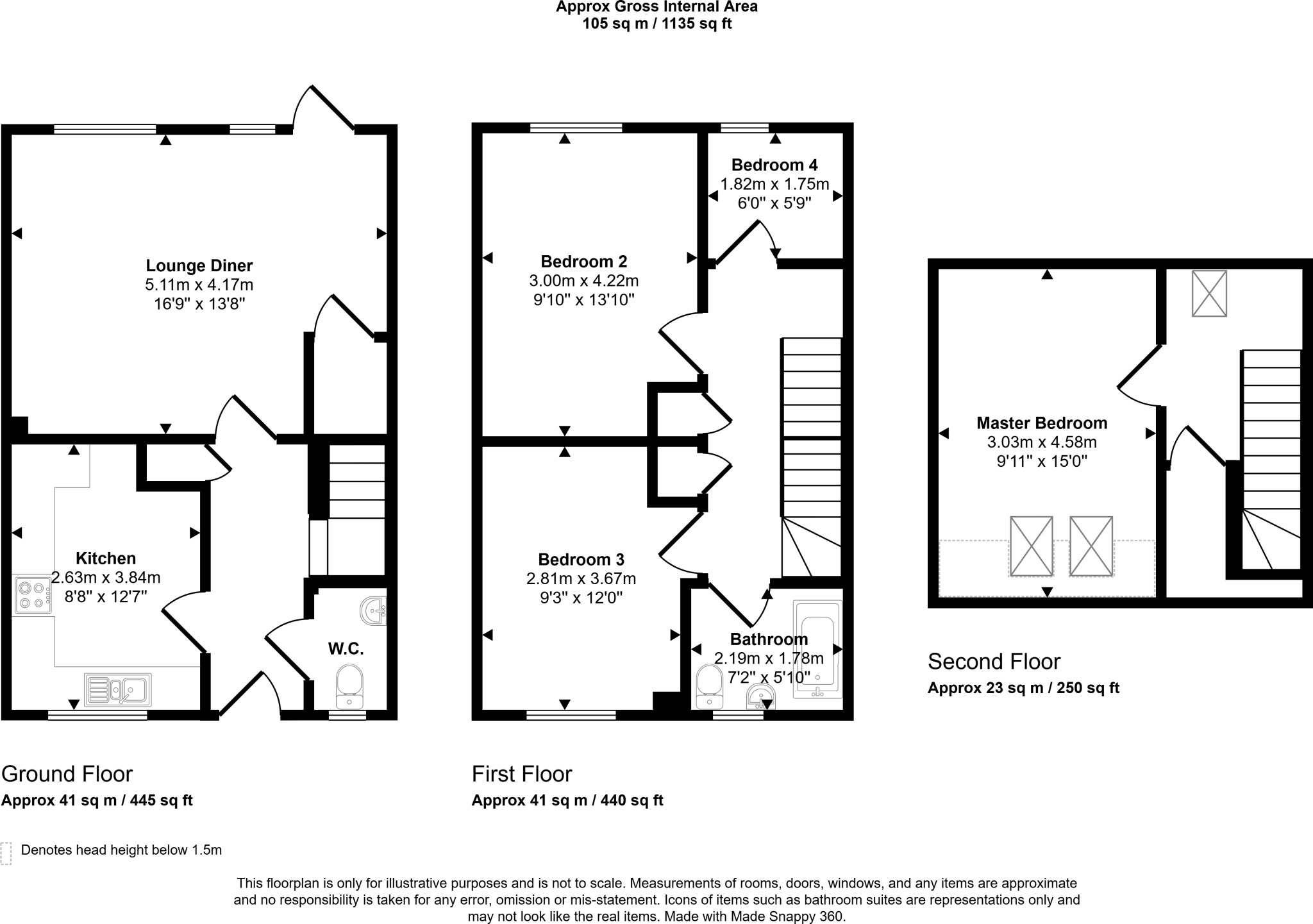 Moorland Square, Pallion, Sunderland, Tyne and Wear, SR4 6AJ floorplan