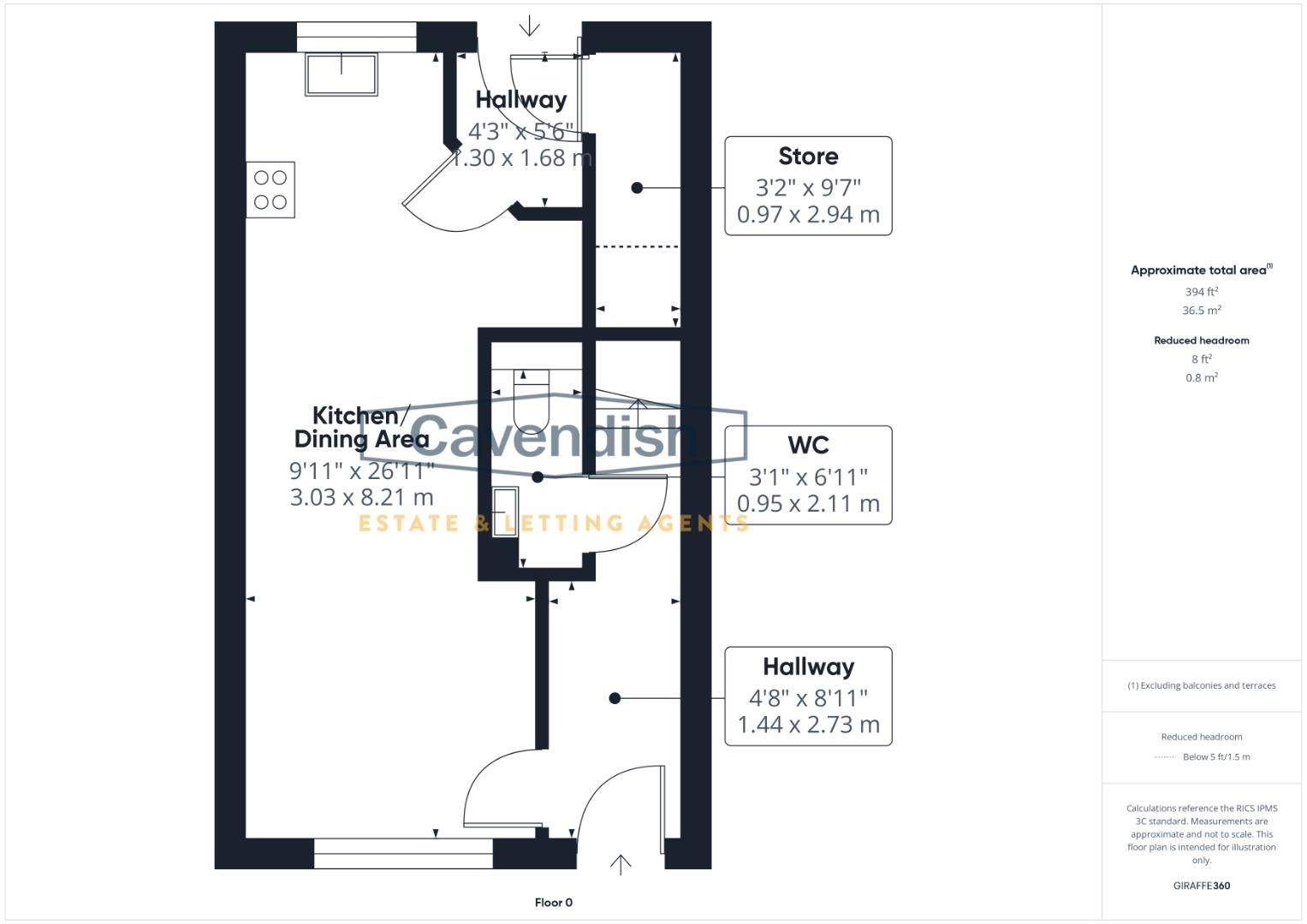 Commonhall Street, Chester floorplan