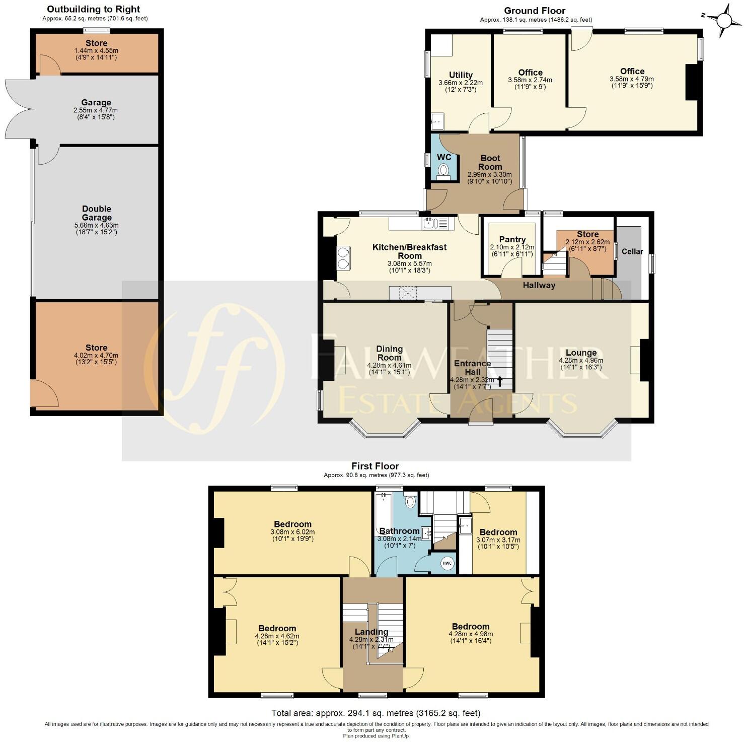 Old Main Road, Old Leake, Boston PE22 9HR floorplan