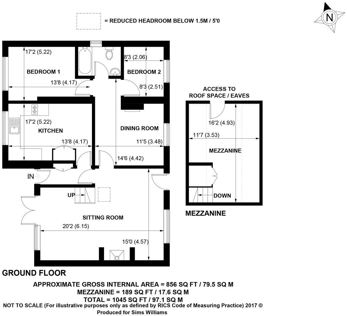 Tudor Drive, Westergate floorplan