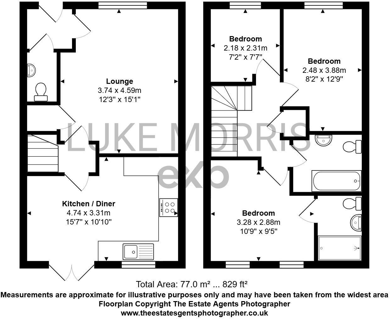 Skylark Avenue, Southminster, Essex, CM0 7YF floorplan