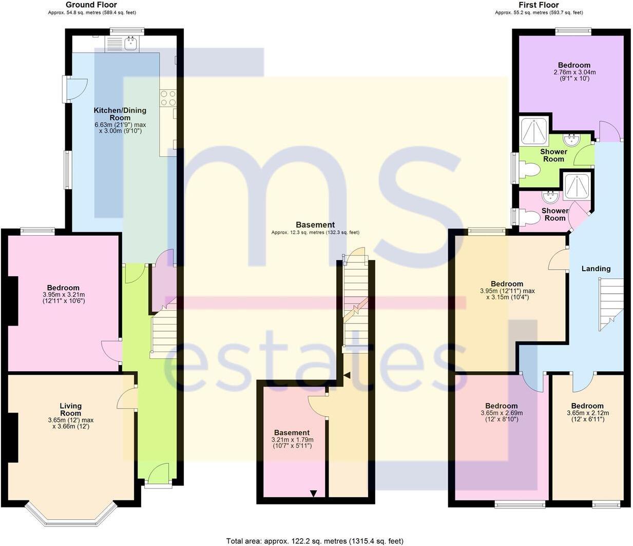 £120pppw Harrington Drive, Lenton, Nottingham floorplan