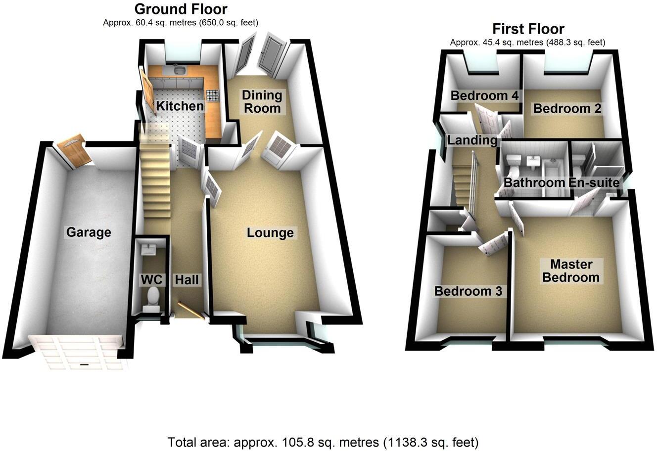 Kenmore Drive, Desborough, Kettering floorplan