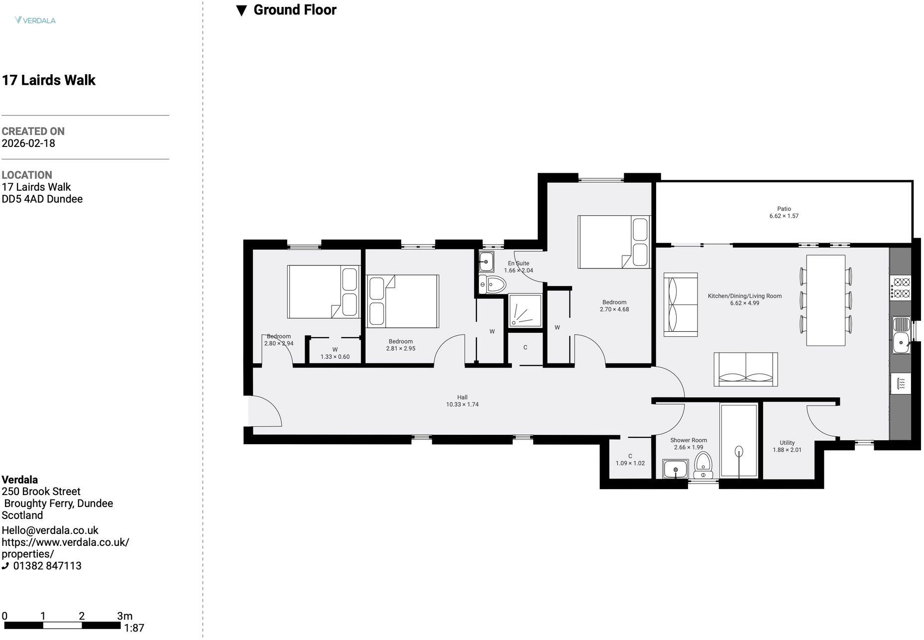 17 Lairds Walk, Monifieth, DD5 4AD floorplan