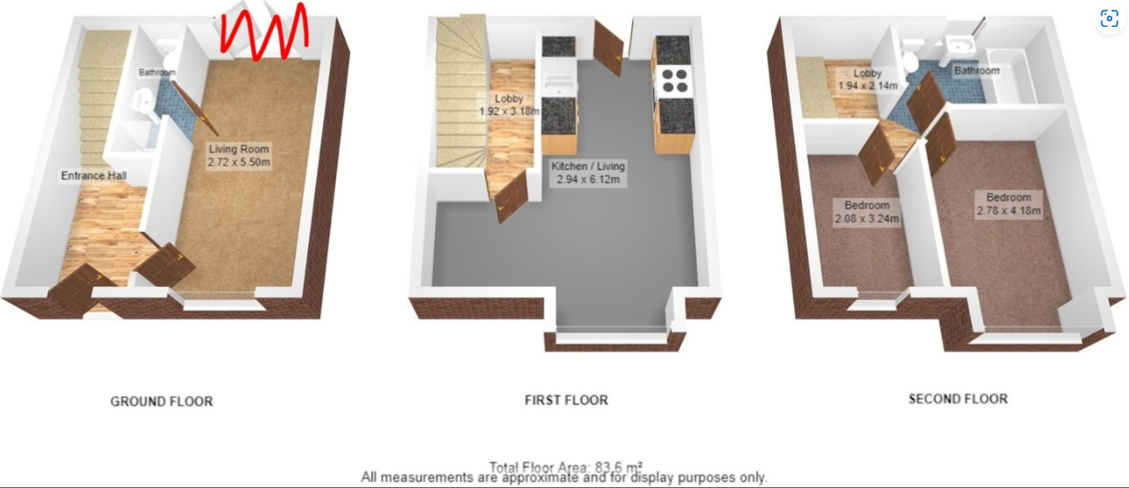 Woodlands Road, Cheetham, Manchester floorplan