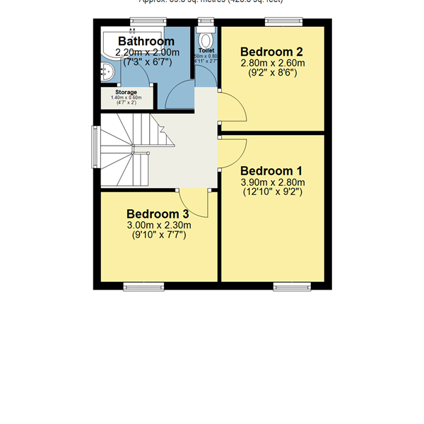 Duffins Close, Shawclough, OL12 6XA floorplan