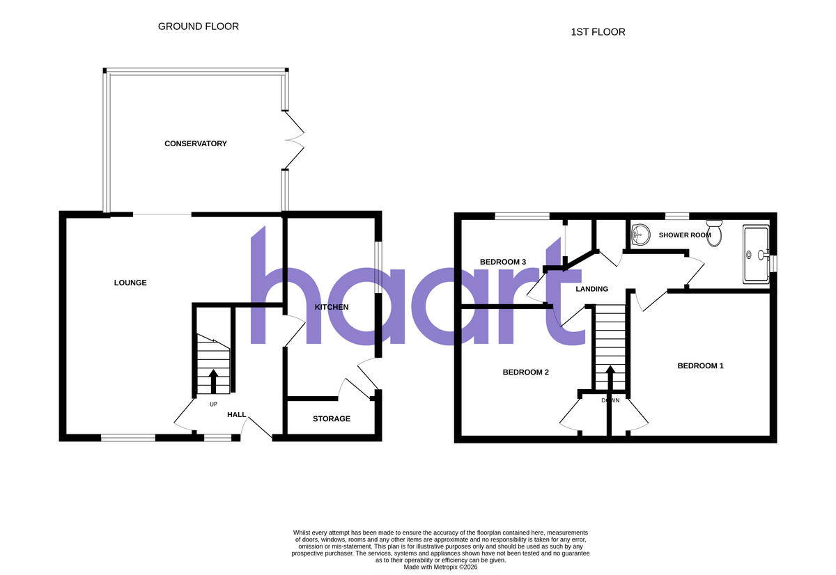 Hampden Crescent, Lindholme, Doncaster floorplan