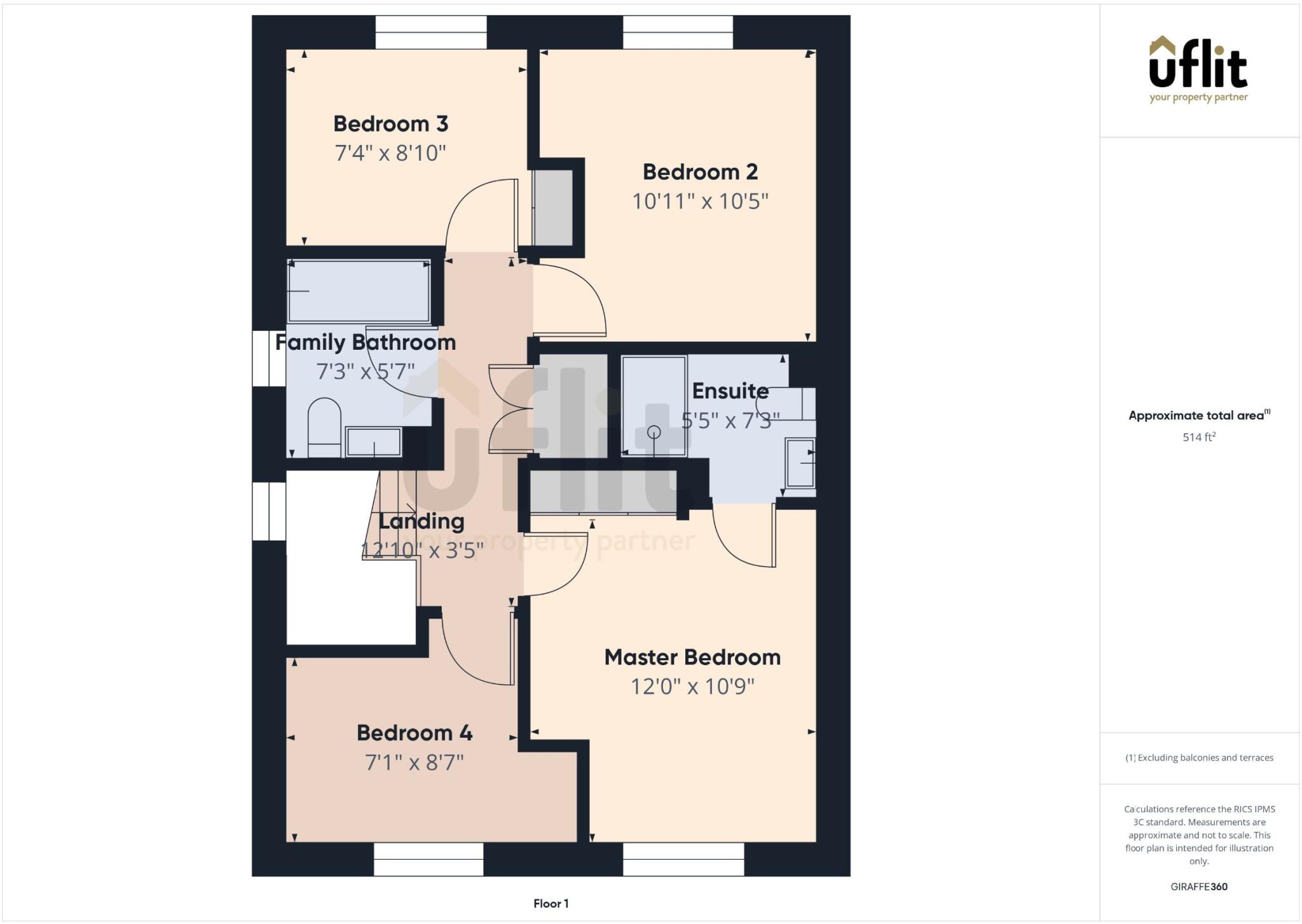 Field View Court, Brinsworth, Rotherham floorplan