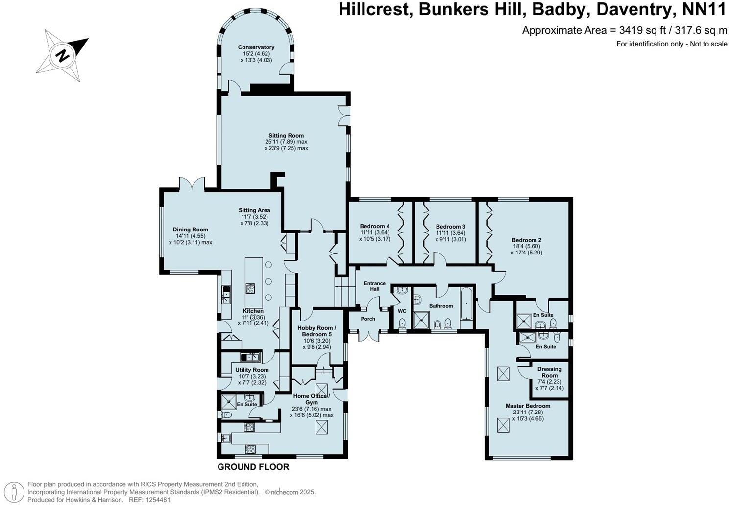 Bunkers Hill, Badby, Daventry, NN11 floorplan