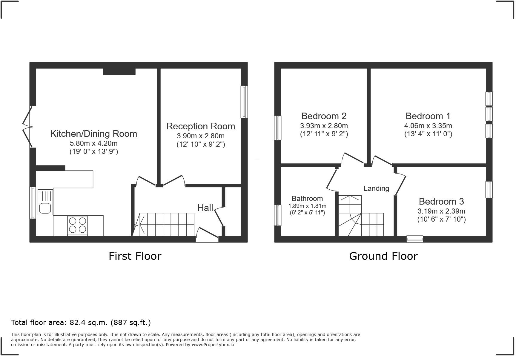 Dunkery Road, London, SE9 floorplan