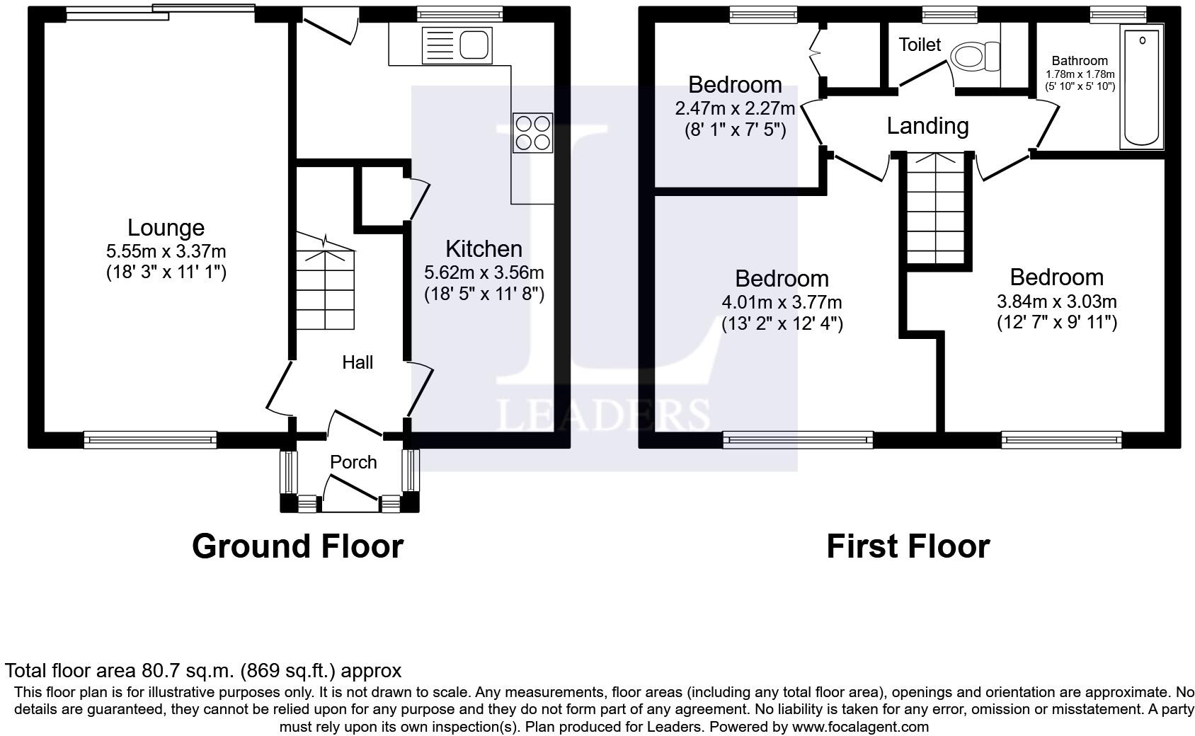 Fairfield Avenue, Fareham, Hampshire, PO14 floorplan