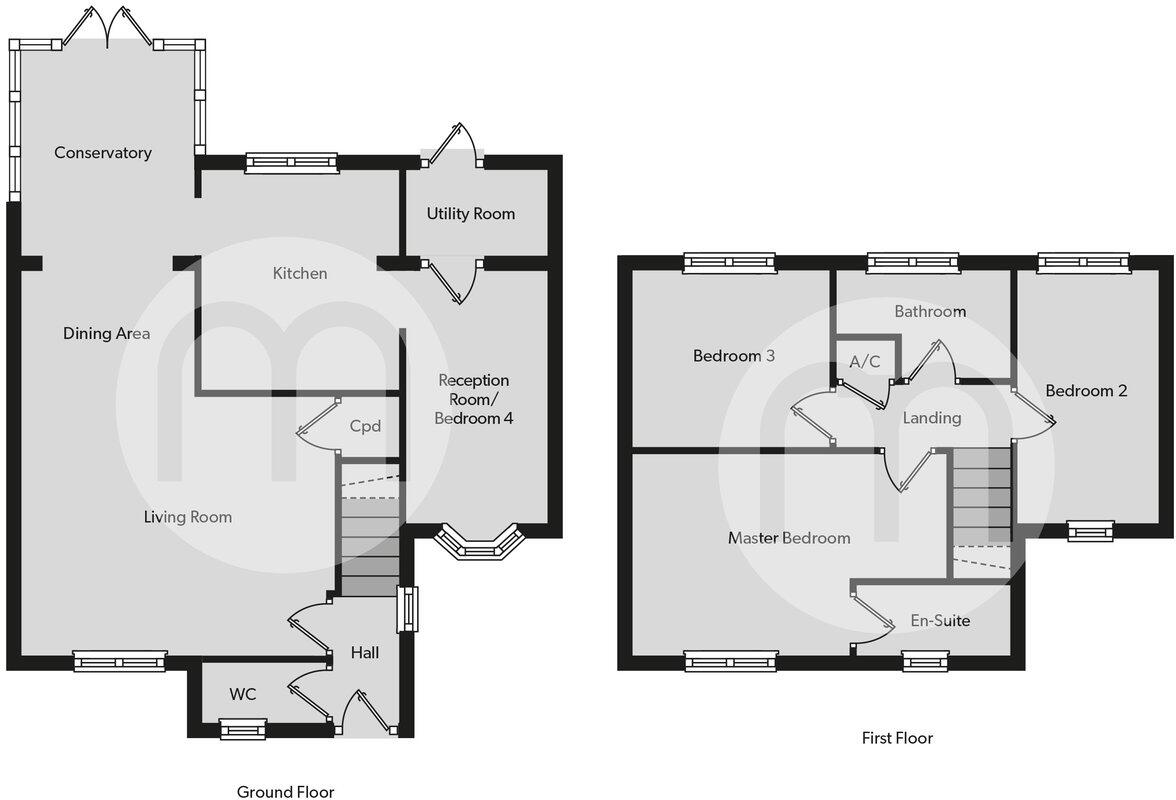 The Ley, Braintree, CM7 floorplan