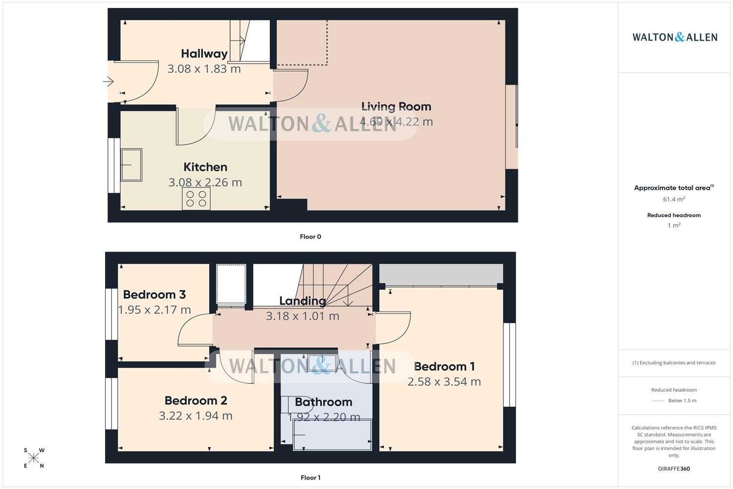 Clarkson Drive, Beeston floorplan