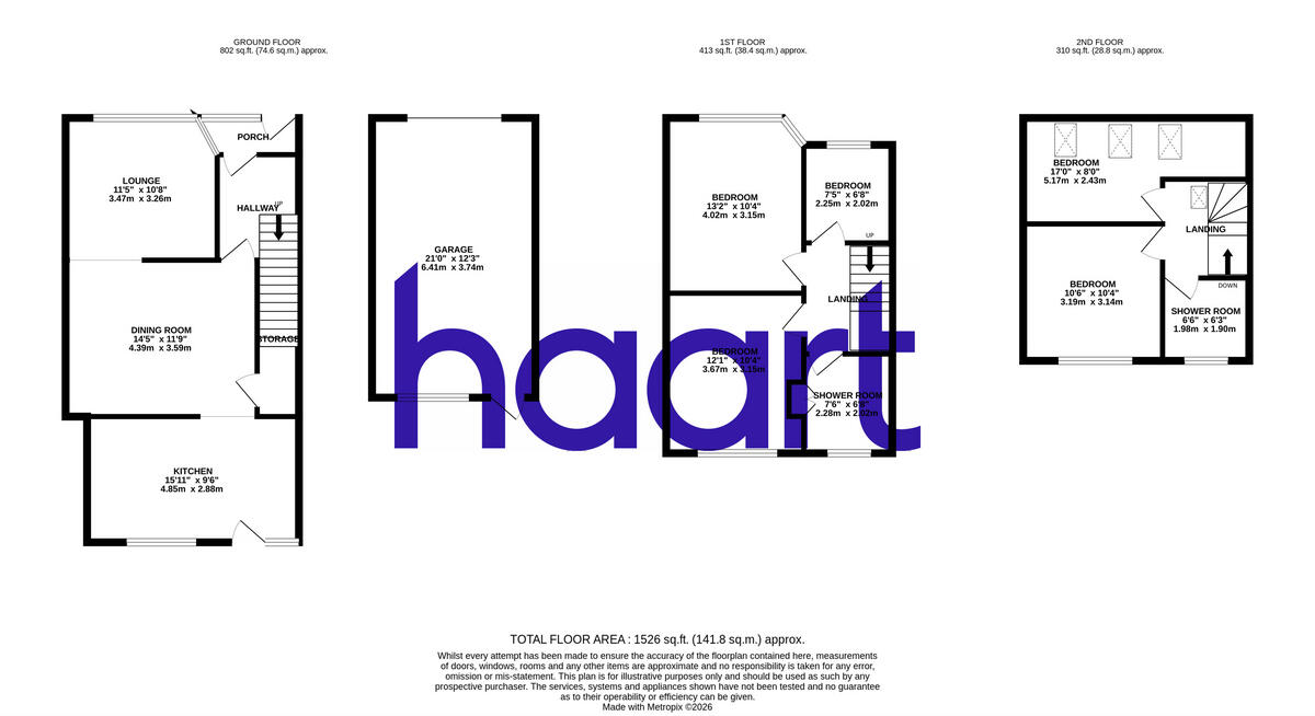Arundel Road, Harold Wood floorplan