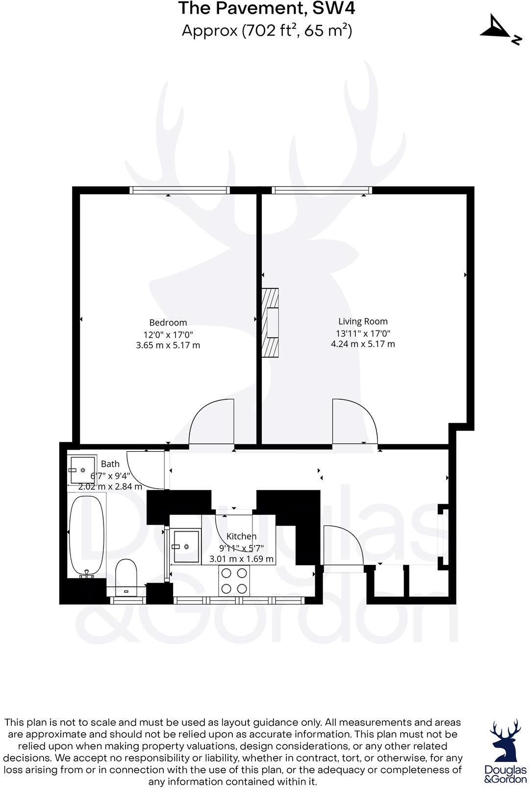 The Pavement, SW4 floorplan