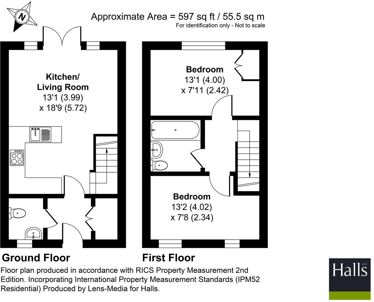 Vesey Court, Wellington, Telford floorplan