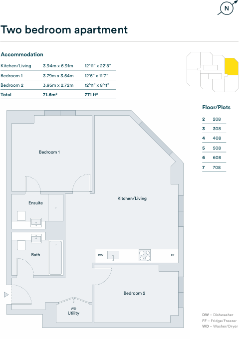 Dantzic St, Manchester, M4 4DD floorplan