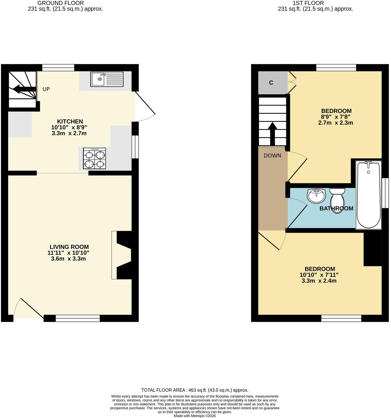 Bromsgrove Road, Droitwich, WR9 floorplan