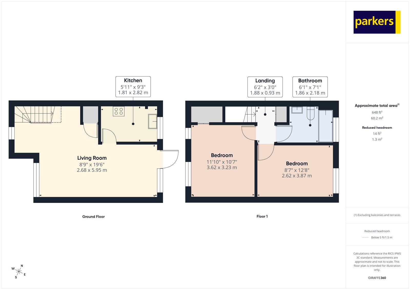 Avon Close, Calcot, Reading, Berkshire, RG31 floorplan