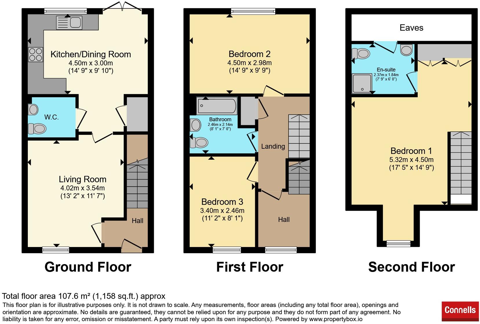 Orchard Avenue, Bristol floorplan
