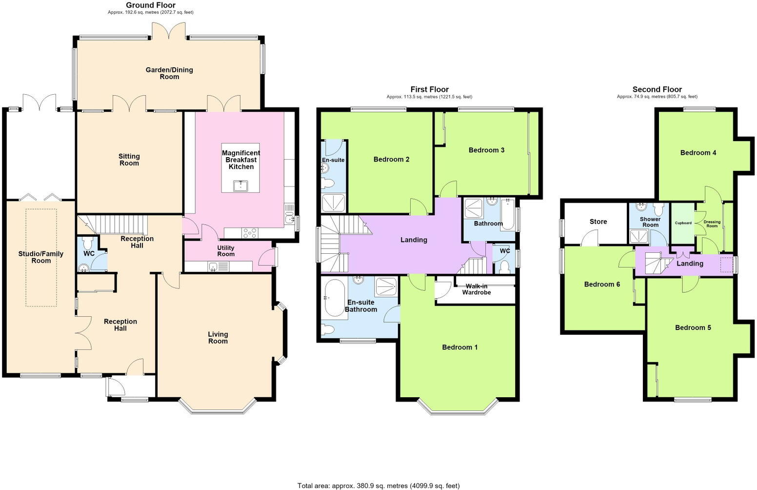 Coudray Road, Hesketh Park, PR9 9NL floorplan