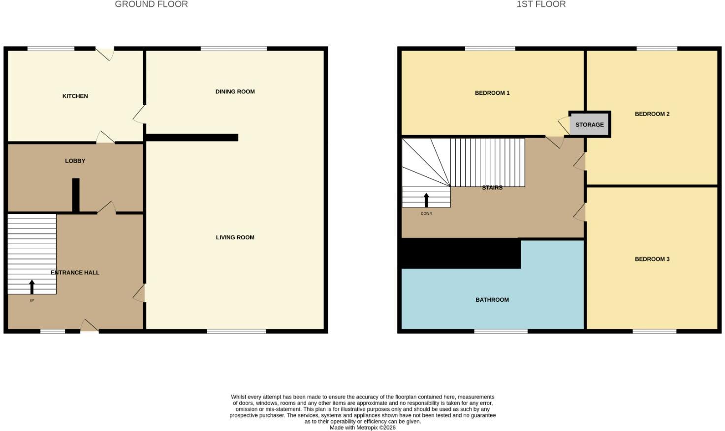 Primrose Avenue, Rosyth, KY11 floorplan