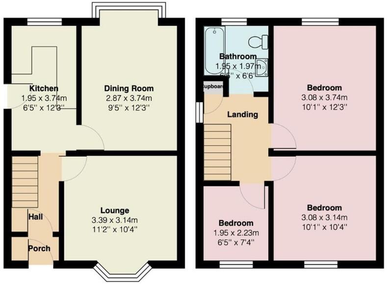 Sulby Drive, Lancaster, LA1 floorplan