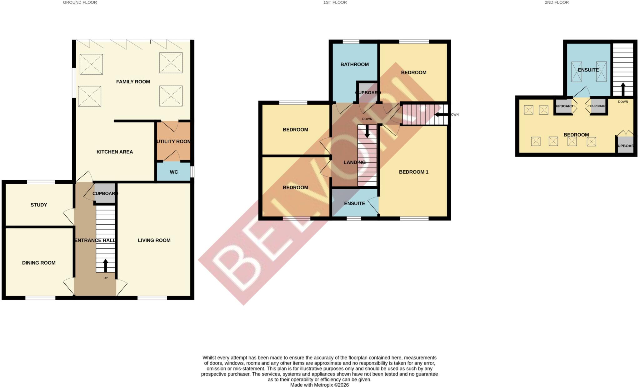 29, Abbeydore Grove, Milton Keynes floorplan