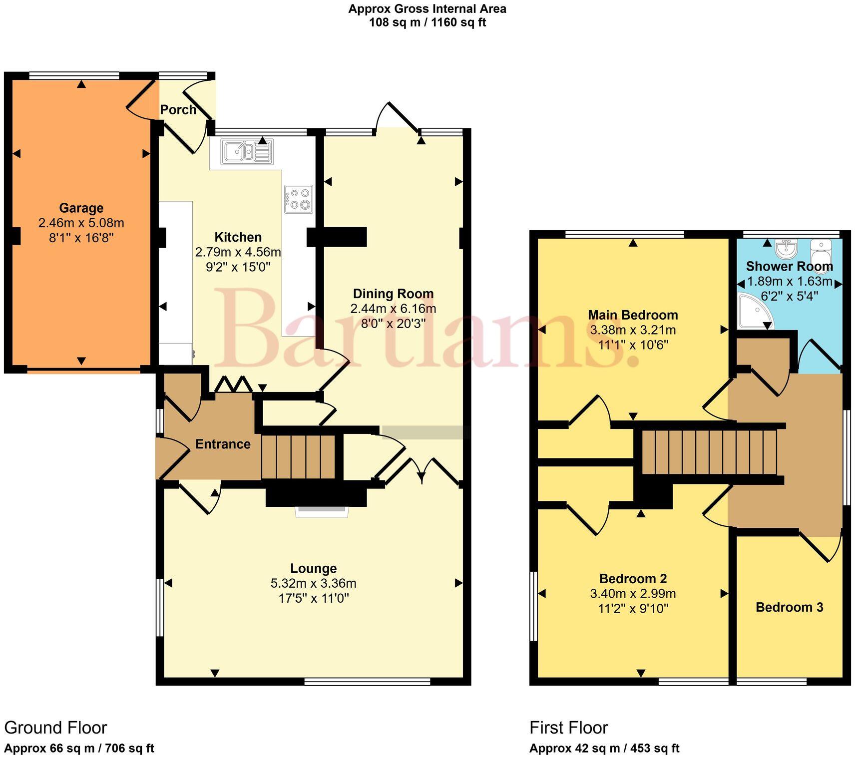 Grange Park, Albrighton, WV7 floorplan