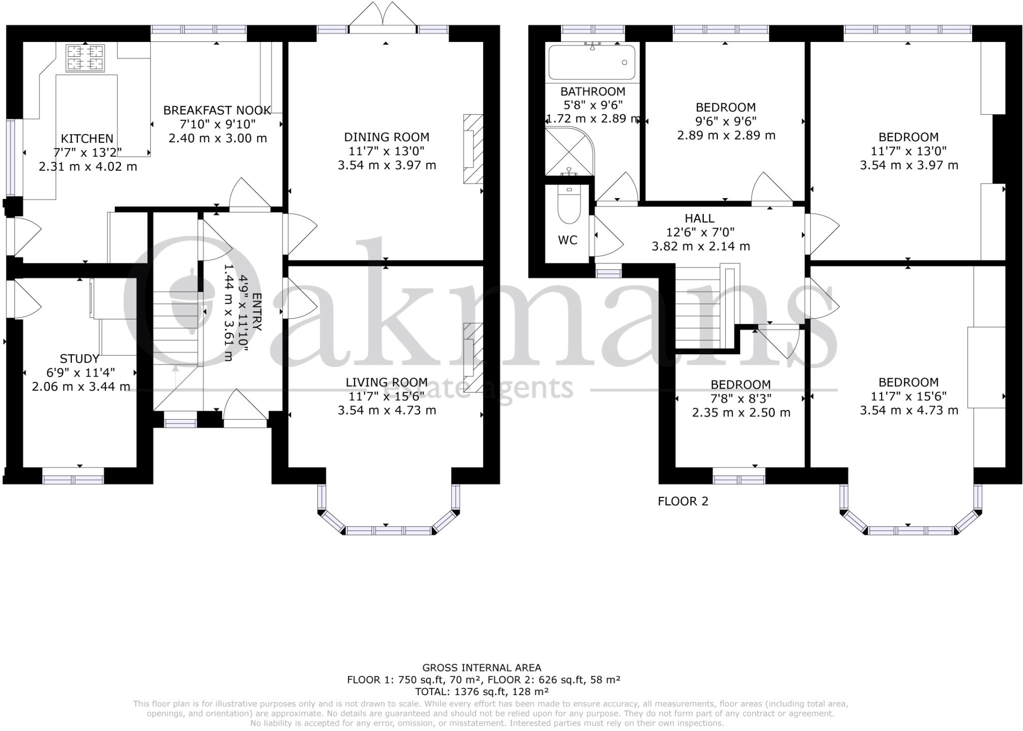 Etwall Road, Birmingham, West Midlands, B28 floorplan