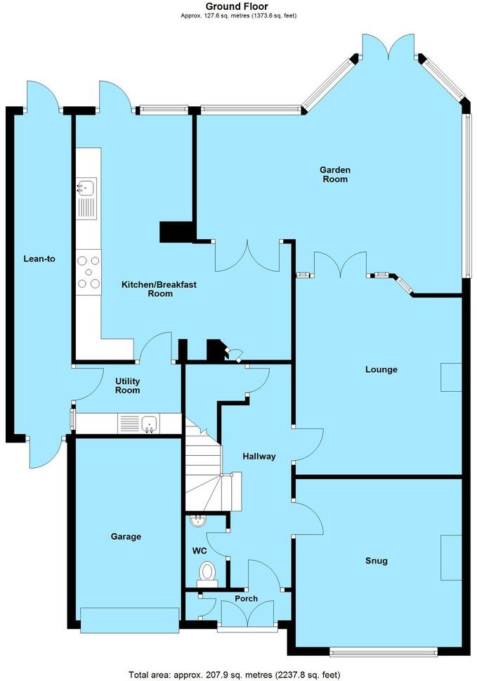 Bitteswell Road, Lutterworth, LE17 floorplan