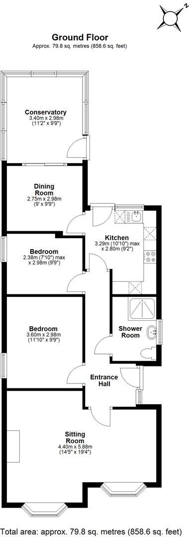 Chestnut Drive, Herne Bay floorplan