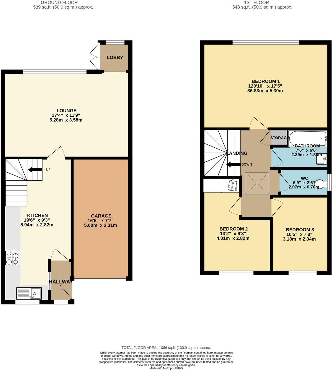 Monkchester Close, Loughton, IG10 floorplan