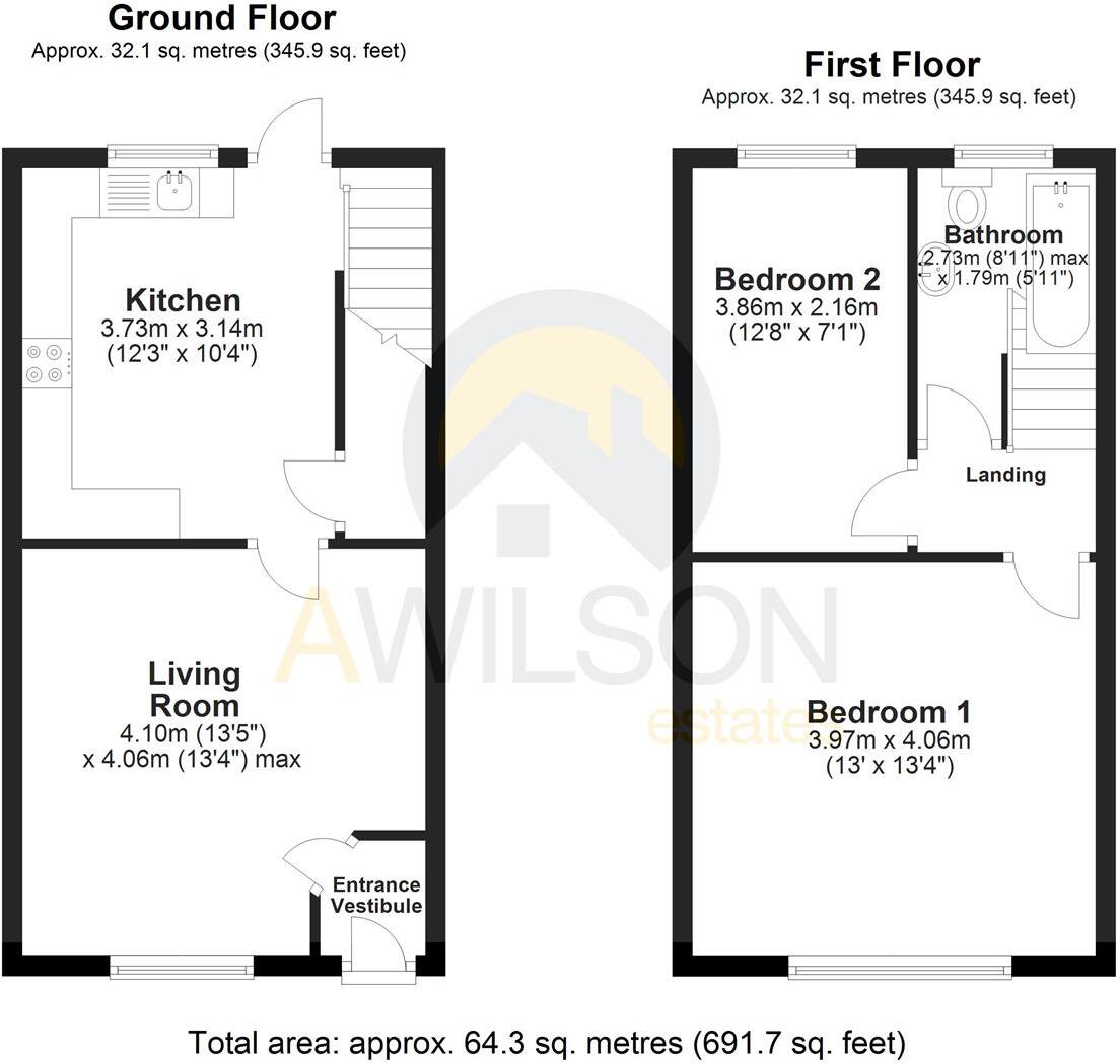Hamilton Street, Stalybridge floorplan