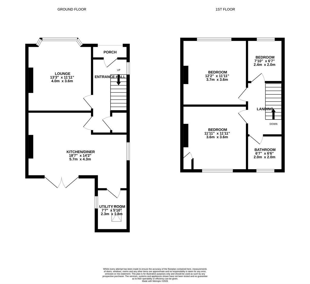 Park Drive, Leicester, LE3 floorplan