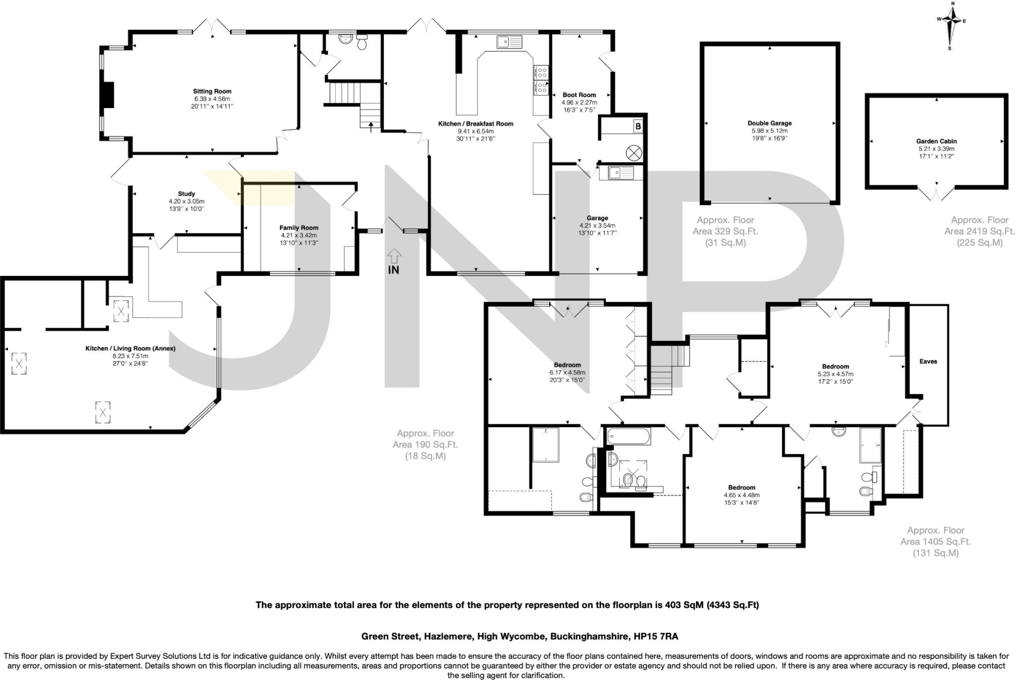 Green Street, Hazlemere, Buckinghamshire, HP15 floorplan