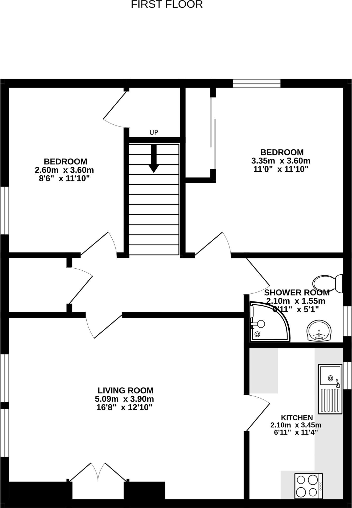39, Ramsay Road
Hawick, TD9 0DN floorplan