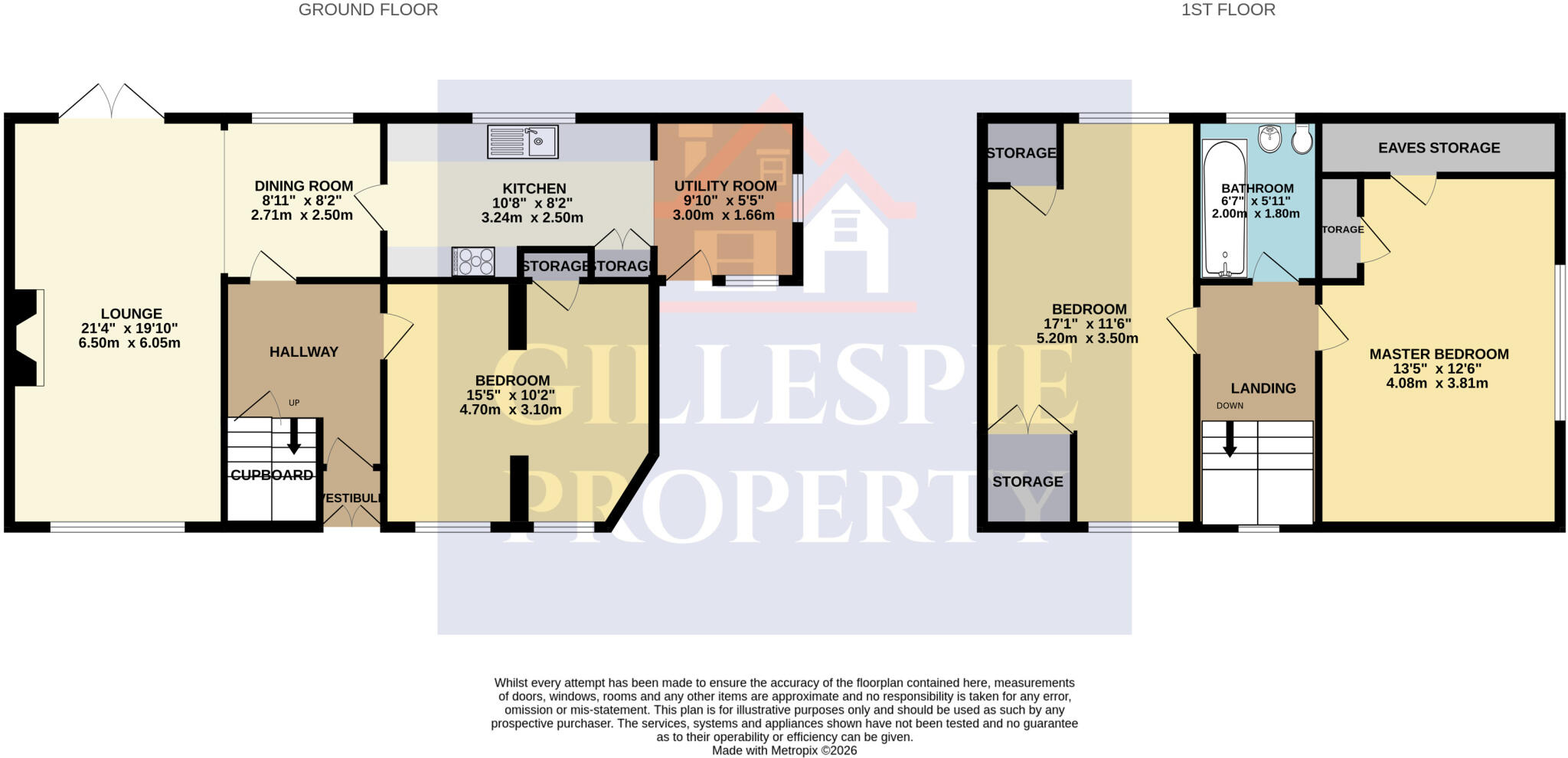 1, Lime Grove, Larbert, Falkirk, FK5 3LY floorplan
