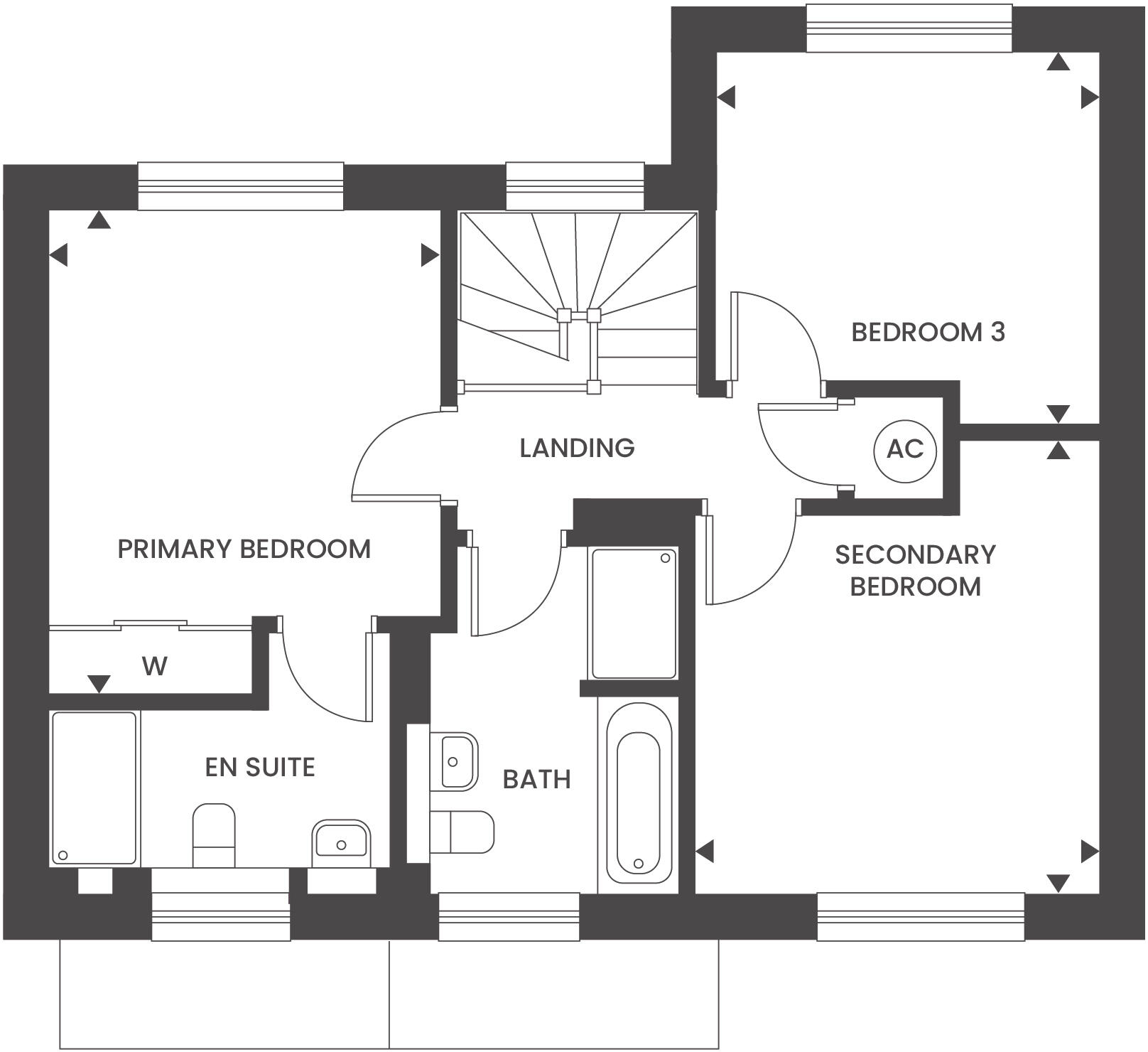 12 Blackthorn, Church Road, Crowle, Worcestershire, WR7 floorplan