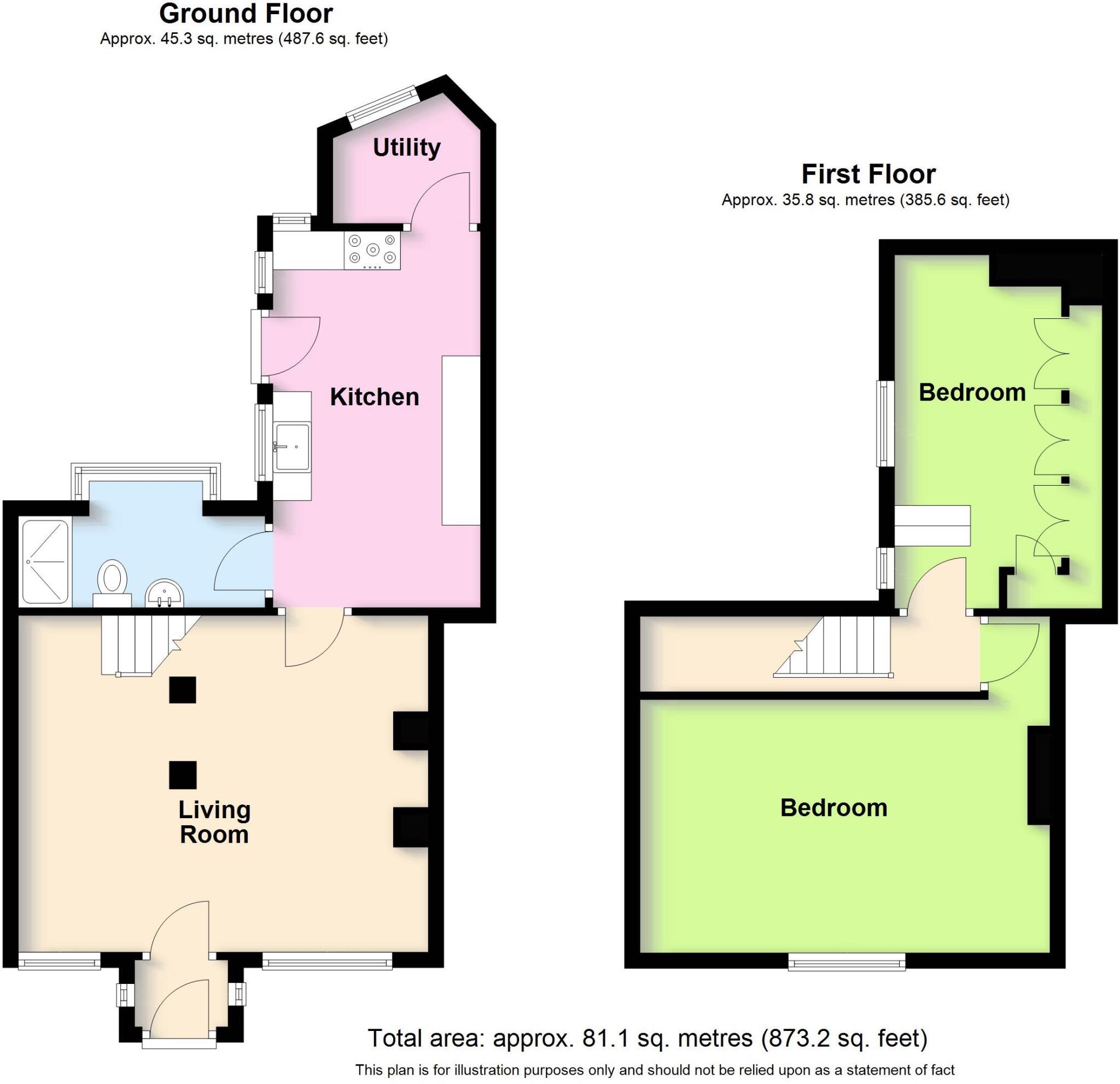 Brookside, Stretton On Dunsmore floorplan