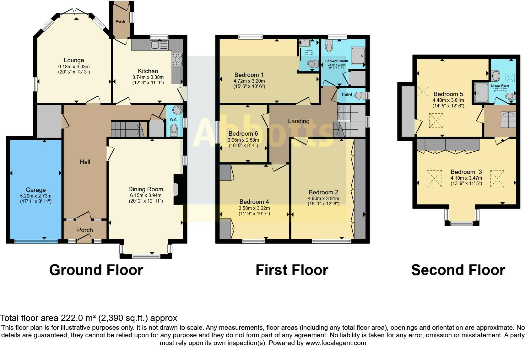 Victoria Avenue, Southend-on-Sea, Essex, SS2 floorplan
