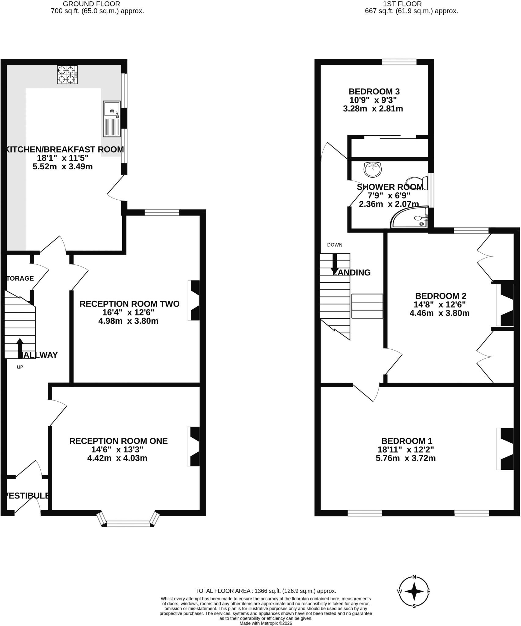Barnsley Street, Wigan floorplan