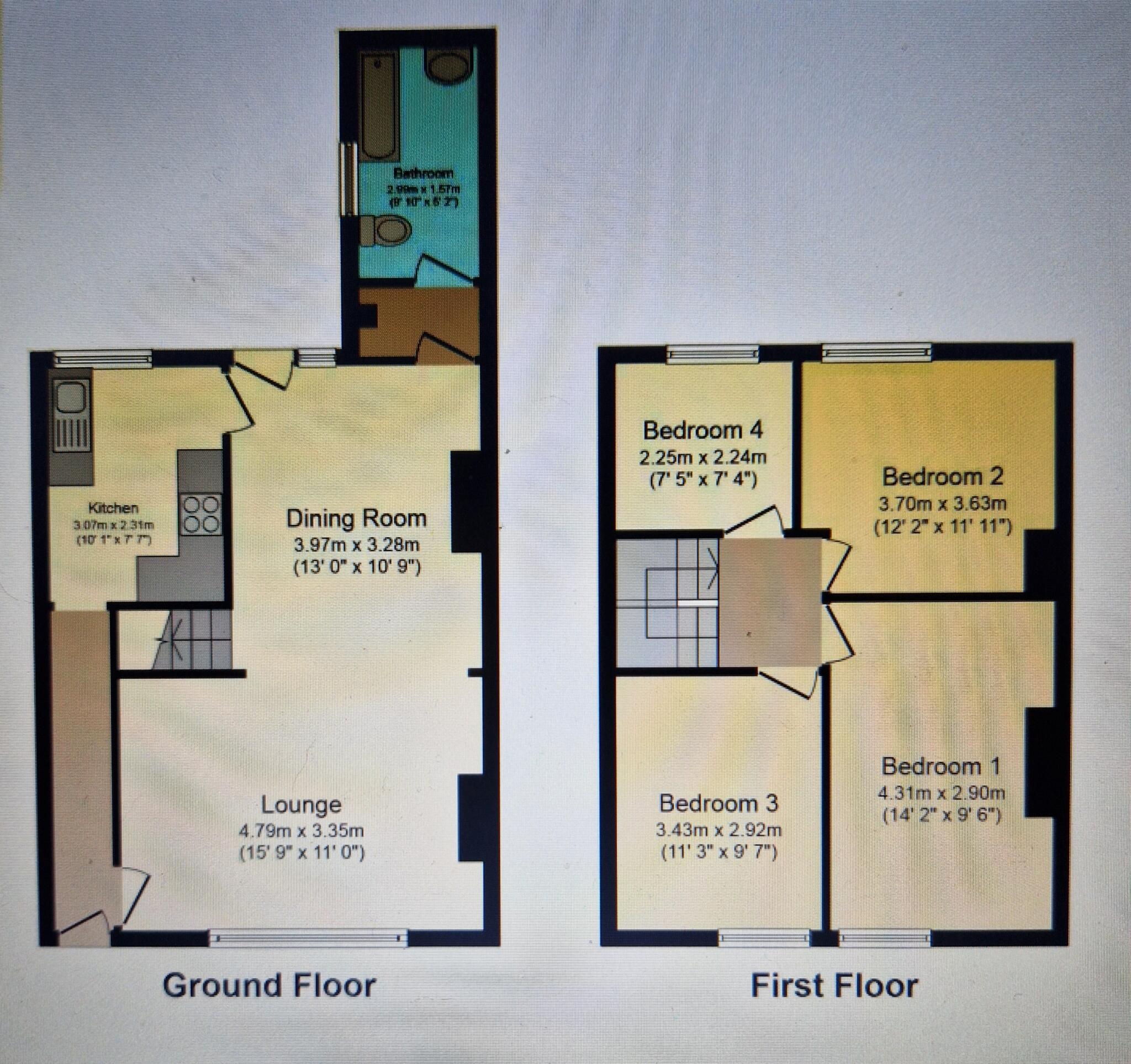 Firth Crescent, Rossington, Doncaster, DN11 floorplan