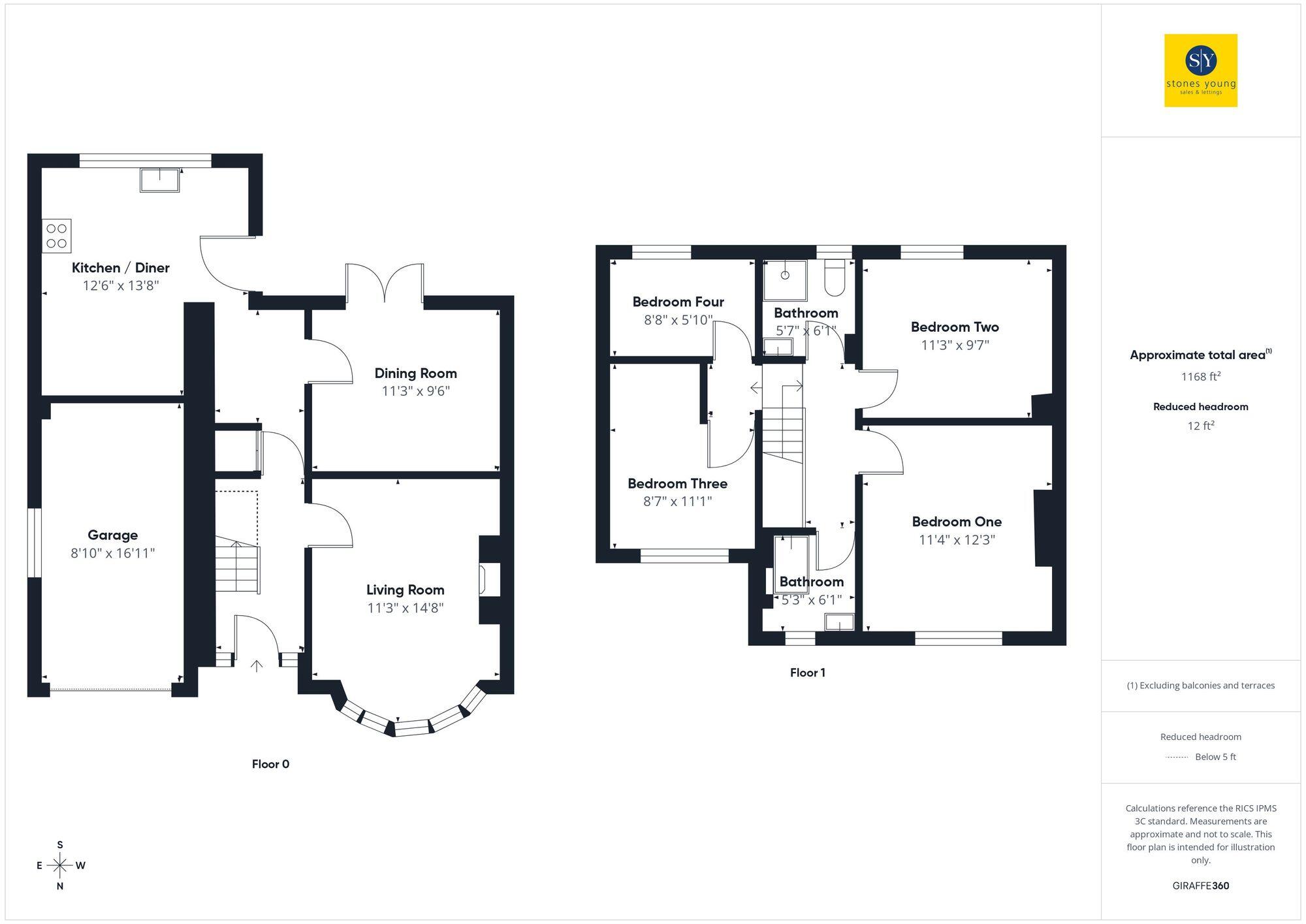 York Crescent, Blackburn, BB1 floorplan