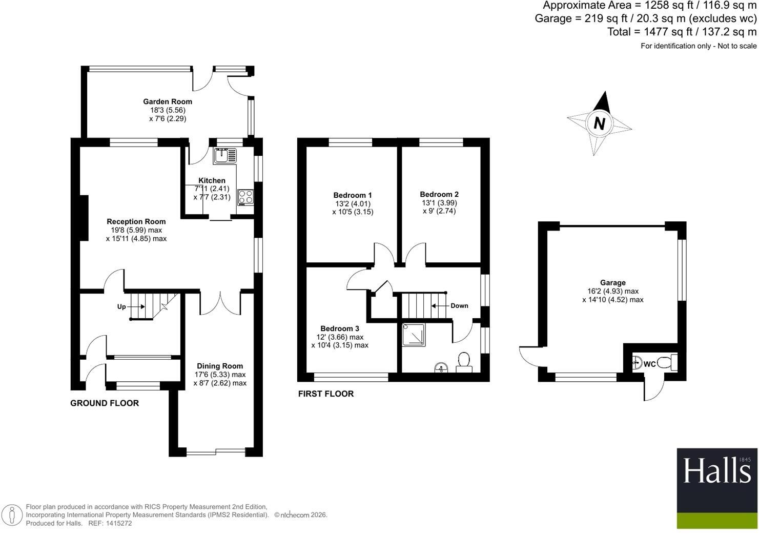 Catherton Close, Cleobury Mortimer, Kidderminster floorplan