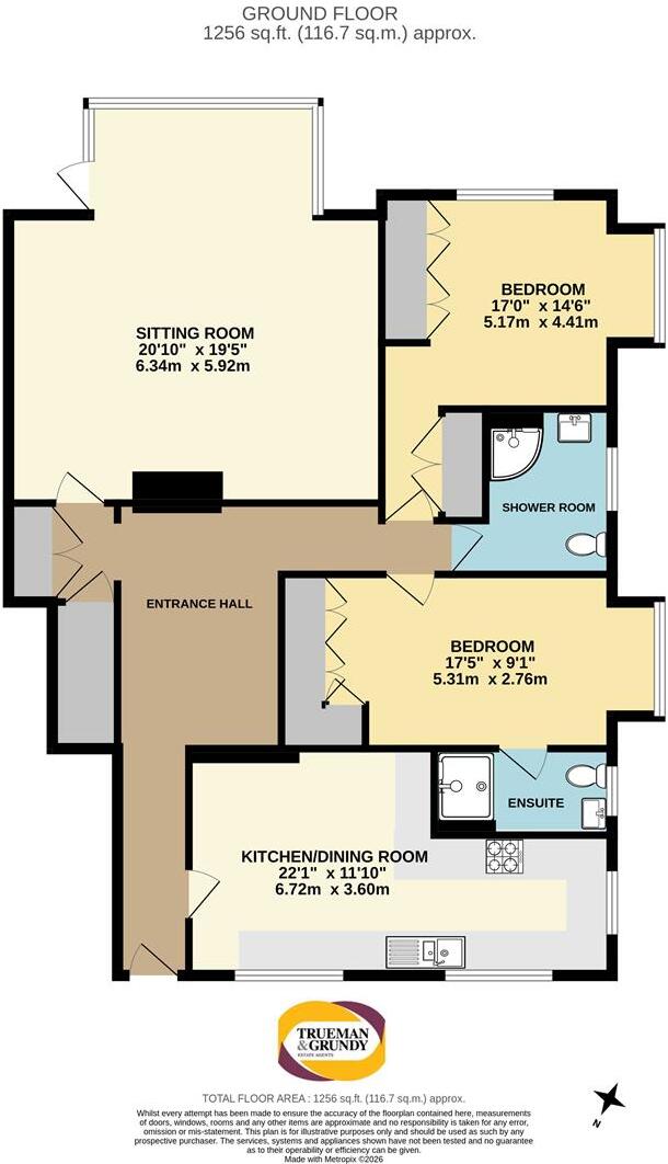 Lower Hale, Farnham floorplan
