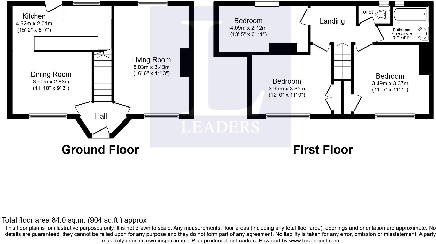 Upper Elmers End Road, Beckenham, BR3 floorplan