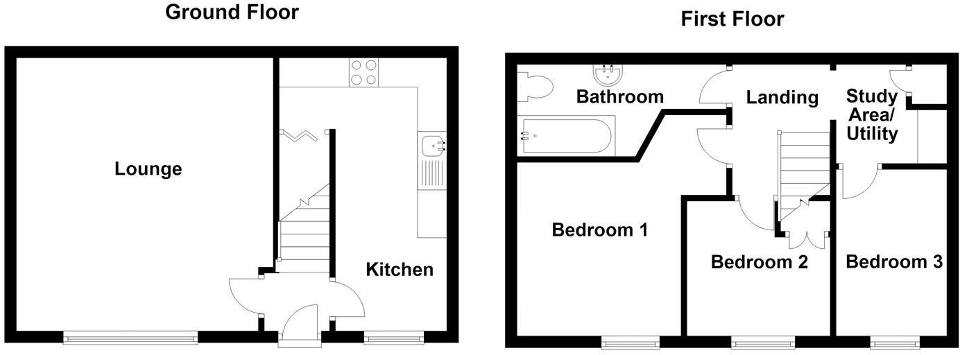Francis Street, Mirfield floorplan