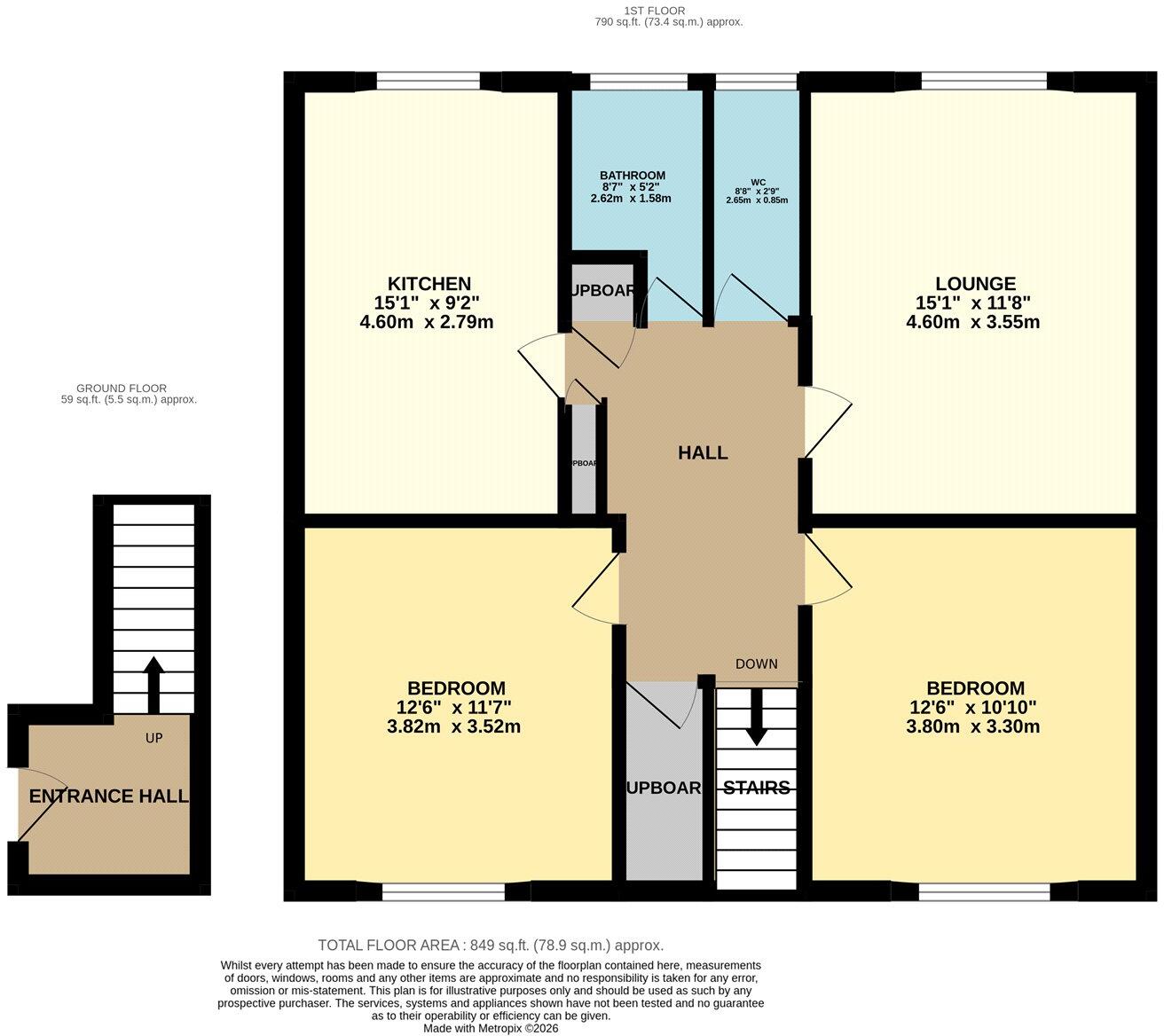 Apollo Drive, Waterlooville, Hampshire, PO7 floorplan