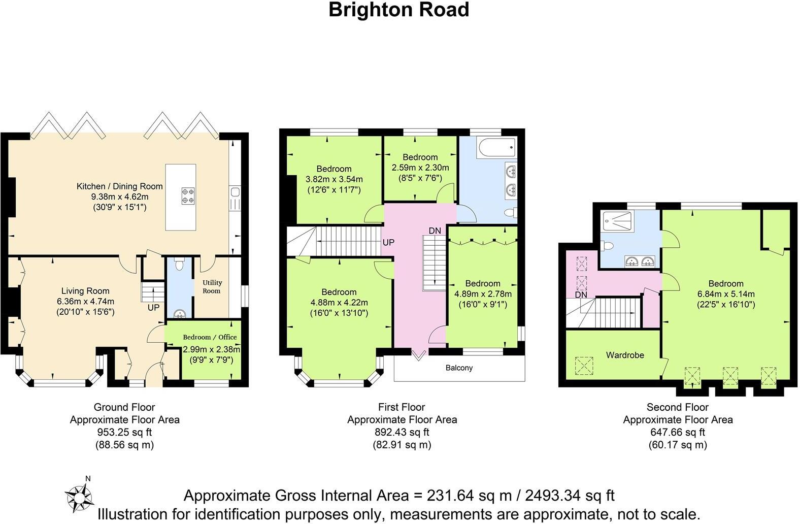 Brighton Road, Worthing floorplan